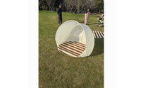 Kids Dome Play Tent Striped Floor Instant-Setup Play Tent Foldable Playhouse for Beach, Camping