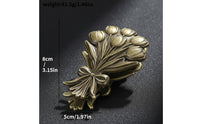 Journal Clip Antique Bronze Floral Clip Carved for Journalists, Journaling, Desk Display