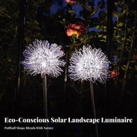 Waterproof Solar Flower Light Weather Resistant Solar Flower Light Pathway Light No Wiring Needed for Yard, Lawn, Patio