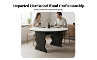 Foldable Design adaptable fold-downflap Table Extendable fold-downflap Dining Table Space-Saving Household Furniture Multifunctional for Small Apartment Residents, Families, Homeowners, Kitchen, Home, Living Room, Entryway