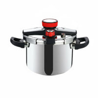 Burst-proofResistant Stainless Steel Pressure Cooker Safe Locking Lid 3-Level Pressure Cooker Easy to Clean for Home Cooking, Gas Cooktop