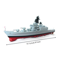 Shirane-Class Ship Model Nautical Helicopter Escort Ship Model Compact for Desk