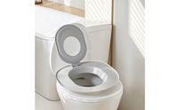 Easy to Clean Cat Toilet Training Aid with Detachable Lid Removable Cat Toilet Training Tray Long-Lasting Comfortable for Bathroom