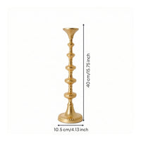 Candlestick with Pedestal Base Stylish Column Candle Holder Tall Decorative Candle Holder for Console