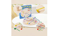 Wooden Rope Puzzle Board Game Brain-Teasing Wooden Rope Puzzle Untangling Game Reasoning Elastic for Children, Home, Classroom