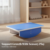 Kids Wooden Balance Board Wood Wooden Balance Board Parent-Child Interaction Educational Rocker Toy for Young Children, Kindergarten, Preschool, Home