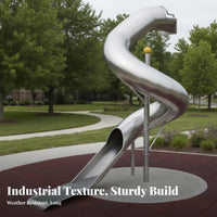 Stainless Steel Slide Design Large Combination Playground Unpowered Slide Set for Property Developers, Community Planners, Scenic Area