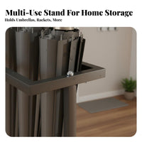 Draining Design Umbrella Stand Space-Saving Umbrella Holder Quick Drying for Hallway, Doorway, Office