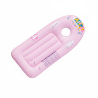Thickened Kids Buoyant Board with Handles Large Size Children's Inflatable Surfboard High Buoyancy Wave Body Board with Handles Portable for Swimming Pool, Beach