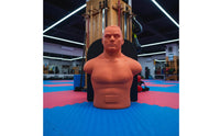High Elasticity Half Body Punching Mannequin Shock Absorbing Torso Punching Target Realistic Skin Feel Boxing Body Target