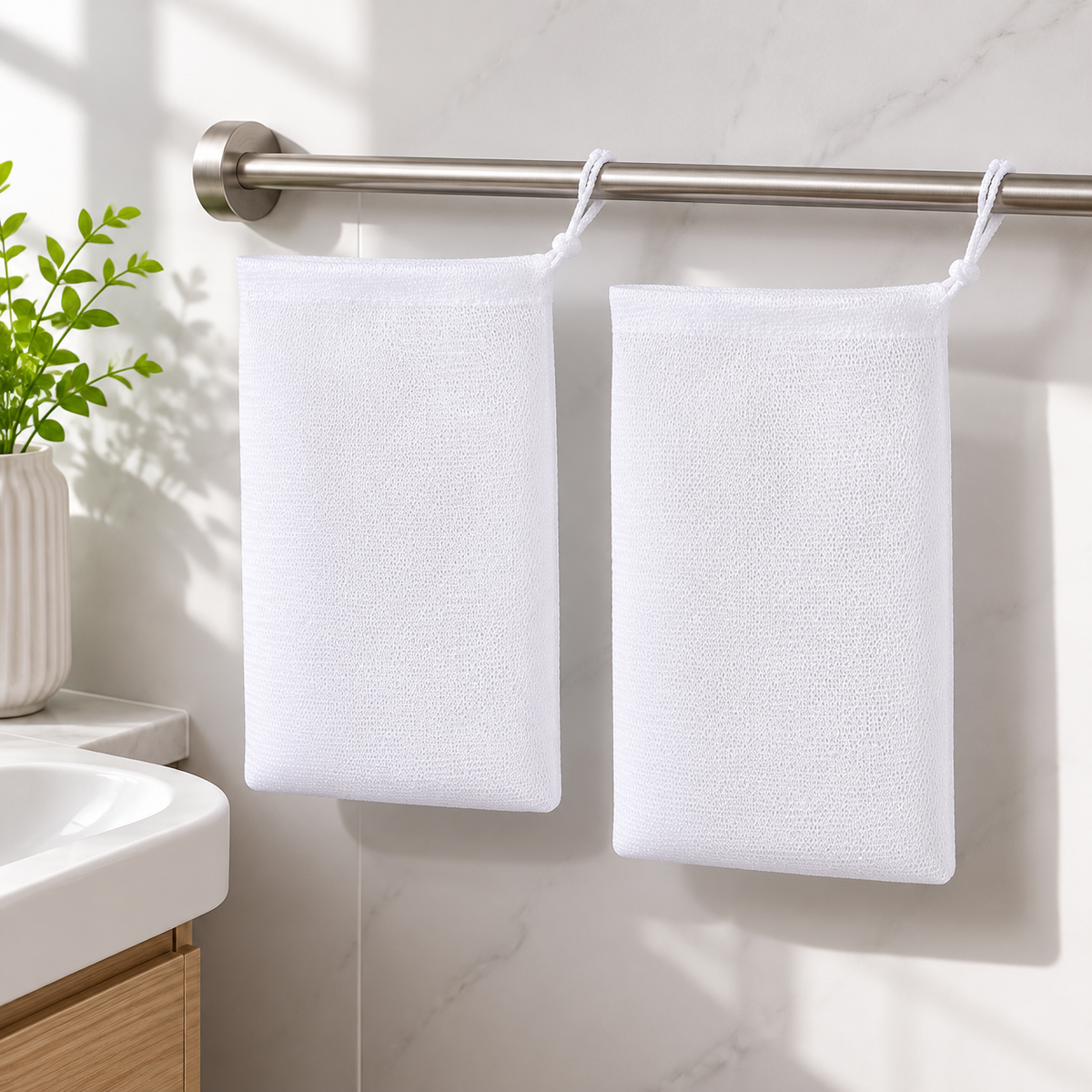 mesh soap bag
