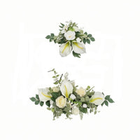 Wedding Welcome Sign Lightweight Wedding Board with Flowers Elegant Unique for Brides, Reception, Bridal Shower