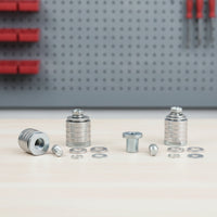 Angle Grinder to Slotting Machine Adapter Threaded for Woodworking, Craftsmen