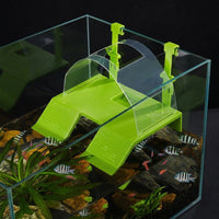 Large Mounted Turtle Basking Base, Basking Dock for Aquatic Species, Escape-resistant Turtle Basking Area, Over Tank Ramp Dock