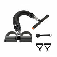 Foot Pedal Puller Anti-Slip Pedals Pedal Elastic Band Sit-up Pull Rope High Elasticity Stretching Strap Multifunctional