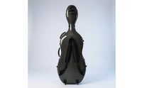 Cello Case Sheltering Musical Instrument Case with Wheels Wheeled for Students, Artists, Rehearsals, Concerts