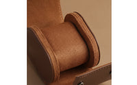 Single Watch Travel Case Portable Watch Roll with Cushion Luxurious Portable Storage Compact Organizer for Drawer