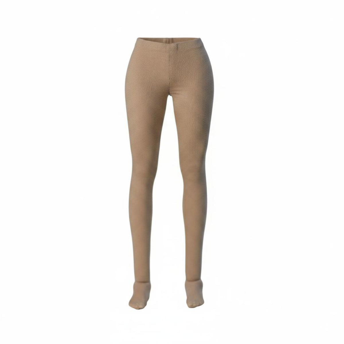 Stretchy 1/6-Scale Tights Tapered Legs High-Waisted Doll Tights Soft