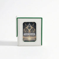 Soft Trading Card Box with Window Compact Card Storage Box with Closure Sturdy Organized for Gamers, Desk Display