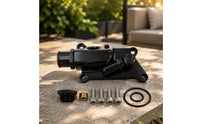 Coolant Housing with Straight Inlet Compatible Component for Engine Bay