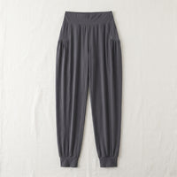 Joggers for Women with High Waist and Elastic Design, Harem Pants in Soft Modal Textile, Plus Size Tracksuit Bottoms for Running and Fitness