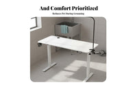 Electric Pet Grooming Table Heavy Duty Height Adjustable Desk Frame Anti-Collision Feature Automated Desk Legs for Students, Study Room