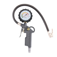 High Accuracy Tire Inflator with Pressure Gauge Multifunctional Handheld Grip Tire Inflator Long-Lasting Pneumatic Tool for Mechanics