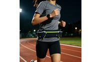 Waterproof Water Bottle Belt Bag Hands Free Hydration Belt Phone Pocket Running Waist Pack Adjustable Strap for Jogging