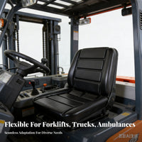 Waterproof Forklift Seat Cushion Comfortable Loader Seat Pad Long-Lasting Materials
