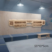 Fingerboard Climbing Skin-Friendly Wooden Finger Training Board Heavy Duty Pull-up Finger Training Board for Home Workout, Gym