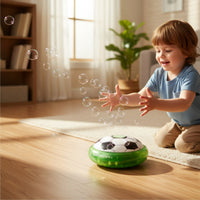 Bubble Soccer Car Translucent Circular Band Football Bubble Toy Car Kids Plaything Light and Sound 2.4G