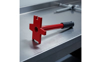 Handheld Oil Drum Wrench Heavy-Duty Bung Wrench Sturdy Barrel Opener Tool Easy to Use for Workshop, Garage