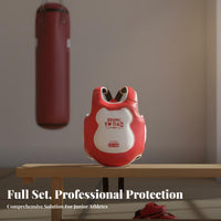 Thickened Material Sanda Training Safety Set Thick Foam Padding children's Combat Arts Protection Kit High-Elastic Cushioning Combat Arts Safety Set Comfortable & Breathable for Beginners, Adults, Muay Thai, Taekwondo, Gym, Home