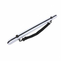 Violin Viola Cello Double Bow Case Waterproof Carbon Fiber Bow Case Shockproof Instrument Gear for Cellists, Travel, Practice