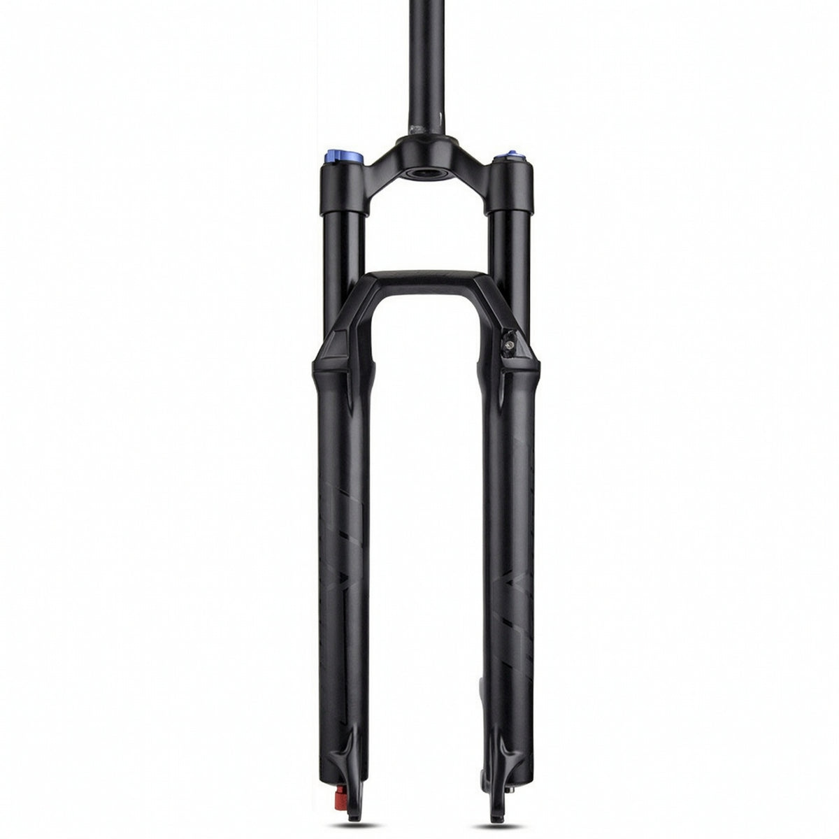 Front Damping Fork Shockproof Fork with Straight Steerer Strong for Mountain Bikers, Trail Riders