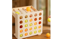 Educational Wooden Rebound Ball Game Interactive Bouncing Ball Game Skill-Based for Children