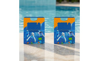 2 Pieces Underwater Search Game Portable Seek and Find Game Set with Mesh Bag Pool Toy Set with Mesh Bag Compact Tear-Resistant