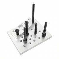 Hydraulic Press Block Set Multifunction Threaded Rod Set Metal Bushing Removal Kit