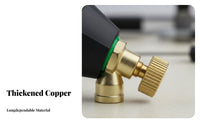 Solid Copper Construction High Pressure Spray Nozzle Fine Atomization Agricultural Misting Nozzle Windproof for Agriculture