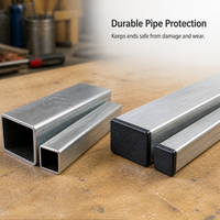 Plastic Round Tube Plugs End Caps for Furniture and Pipe Fittings