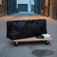 61 Key Piano Gig Bag Wear-Resistant 61 Key Keyboard Case Multiple Pockets Padded Electronic Piano Bag for Artists, Artists, Storage