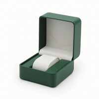 Textured Watch Box with Pillow Soft Watch Display Case with Pillow Gift-Ready Organizer Long-Lasting for Travel