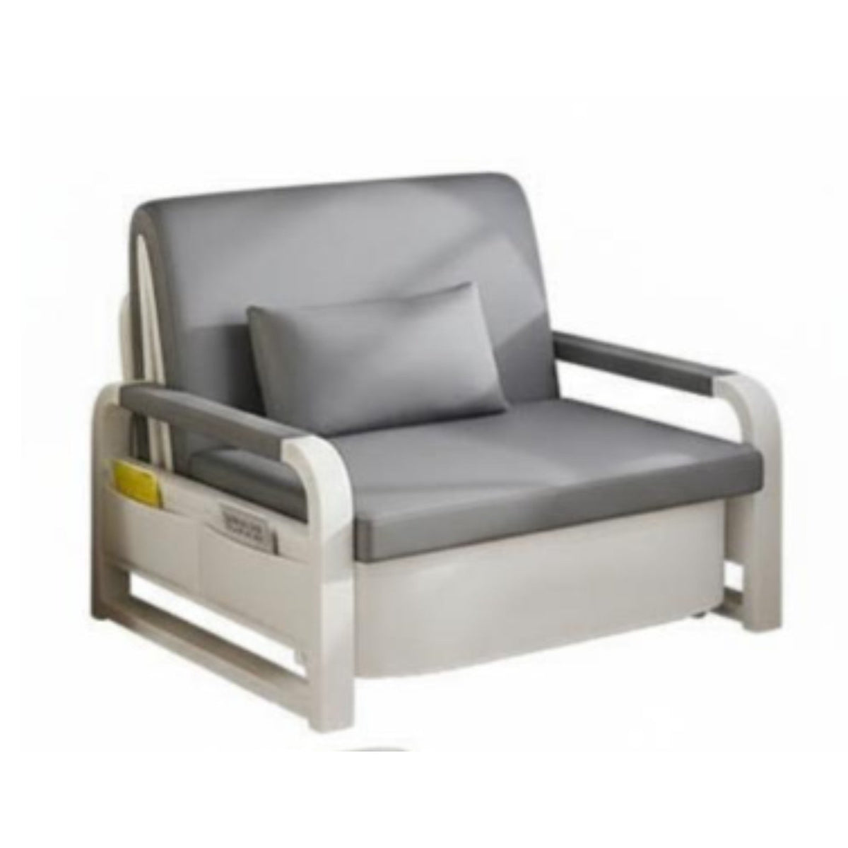 Foldable Design Pull-extendable Armchair Bed Space-Saving Folding Ottoman Bed twofoldUse adaptable Seating Multi-Functional for Small Apartment Dwellers, Homeowners, Office Workers, Balcony, Guest Room