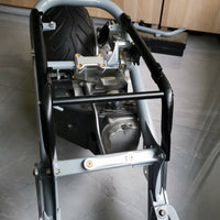 Aftermarket Split Seat Support Bracket Heavy Duty Motorcycle Seat Bracket Set Long-Lasting Easy to Install for Motorcycle Brand Zoomer Owners