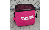 Nylon Oxford Soft-Sided Pickleball Bag Mesh Top Panel Pickleball Storage Bag Adjustable Shoulder Strap