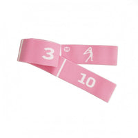 Numbered Stretch Band Roll-up Segmented Resistance Band Portable