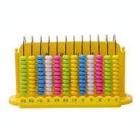 Early Education Children's Abacus Intelligence Enlightenment Student Counting Frame Colorful Design Math Slide Ruler Glide and Safe for Kindergarteners, Homeschooling
