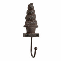 Rustic Hook with Mounting Screws Heavy Duty Decorative Wall Hooks Vintage Coat Hanger Hooks for Entryway