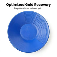 Gold Washing Pan for Washing, Manual Gold Prospecting Equipment, Gold Sand Purifying Pan, Gold Separator Pan, Panning Pan for Dredging