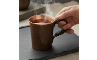 Handmade Copper Tea Cup Heat-Resistant Kung Fu Tea Cup Handcrafted Drinkware